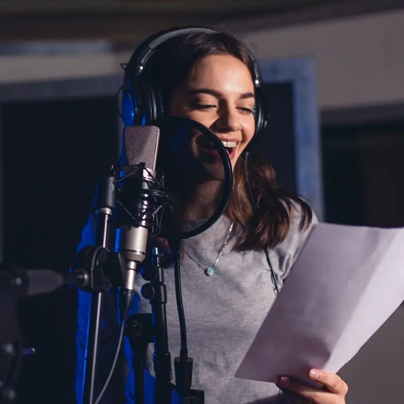 singing
